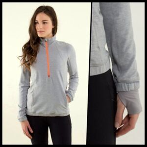 Lululemon Forthright 1/2 Zip Pullover